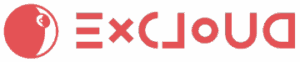 Логотип хостинга Excloud (Эксклауд)