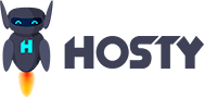 Hosty - Логотип хостинга