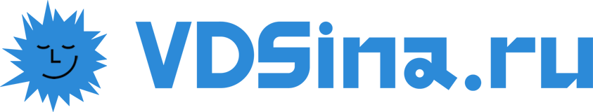 Логотип хостинга VDSina.ru (Вдсина)